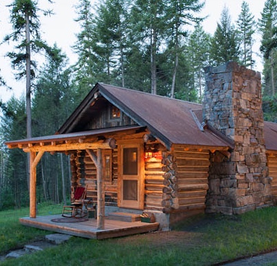 Small Log Cabin Plans . . . Refreshing Rustic Retreats!